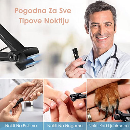 Ultra Oštra Grickalica Za Nokte Od Nehrđajućeg Čelika - PRO Edition
