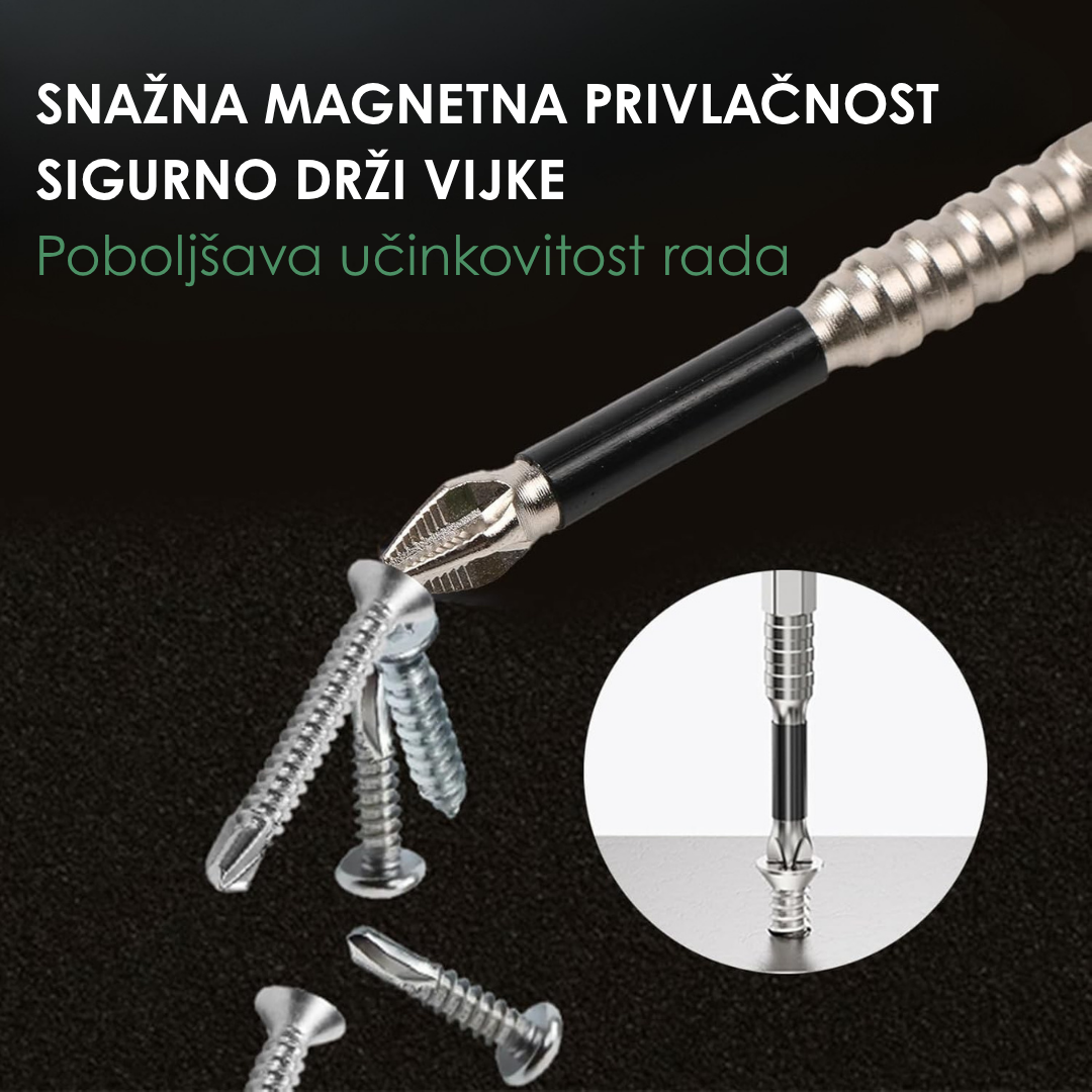 Profesionalni Set Visokomagnetnih Odvijača – 6-dijelni